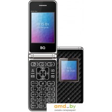 Кнопочный телефон BQ BQ-2446 Dream Duo (черный)