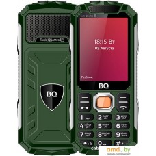 Кнопочный телефон BQ BQ-2817 Tank Quattro Power (зеленый)