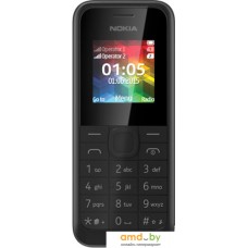 Мобильный телефон Nokia 105 Dual SIM Black