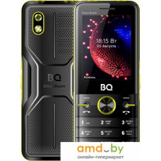 Кнопочный телефон BQ BQ-2842 Disco Boom (желтый)