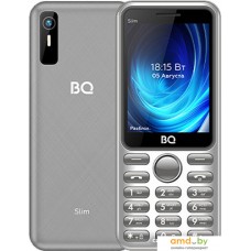 Кнопочный телефон BQ BQ-2833 Slim (серый)