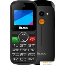Кнопочный телефон Olmio C18 (черный)