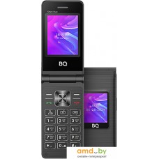 Кнопочный телефон BQ BQ-2412 Shell Duo (черный)