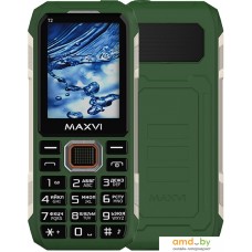 Мобильный телефон Maxvi T2 (зеленый)