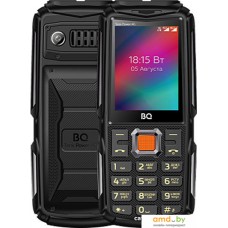 Кнопочный телефон BQ BQ-2410L Tank Power 4G (черный)