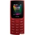 Кнопочный телефон Nokia 106 (2023) Dual SIM TA-1564 (красный). Фото №2