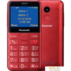 Мобильный телефон Panasonic KX-TU150RU (красный)