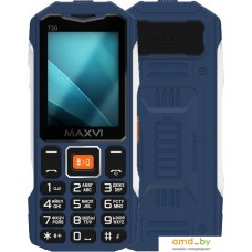 Кнопочный телефон Maxvi T20 (синий)