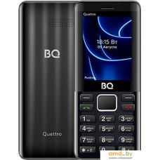 Кнопочный телефон BQ BQ-2453 Quattro (черный)