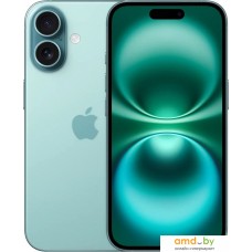 Смартфон Apple iPhone 16 256GB (бирюзовый)