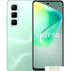 Смартфон Infinix Hot 50 X6882 6GB/256GB (зеленый шалфей)