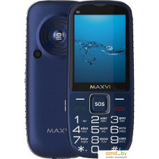 Мобильный телефон Maxvi B9 (синий)