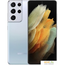 Смартфон Samsung Galaxy S21 Ultra 5G 12GB/128GB (серебряный фантом)