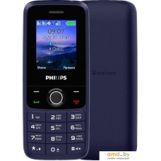 Мобильный телефон Philips Xenium E117 (синий)