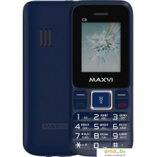 Мобильный телефон Maxvi C3i (маренго)