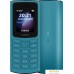 Мобильный телефон Nokia 105 4G Dual SIM (бирюзовый). Фото №1