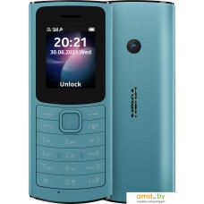 Мобильный телефон Nokia 110 4G Dual SIM (бирюзовый)