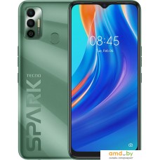 Смартфон Tecno Spark 7 4GB/128GB (зеленый)