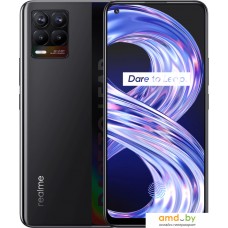 Смартфон Realme 8 6GB/128GB (кибер черный)