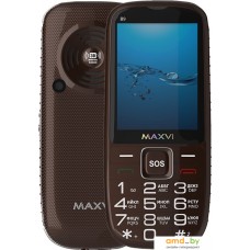 Мобильный телефон Maxvi B9 (коричневый)