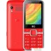 Мобильный телефон BQ-Mobile BQ-2448 Art L+ (красный). Фото №1