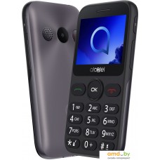 Мобильный телефон Alcatel 2019G (темно-серый)