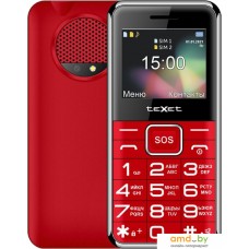 Кнопочный телефон TeXet TM-B319 (красный)