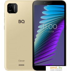 Смартфон BQ-Mobile BQ-5765L Clever (золотистый)