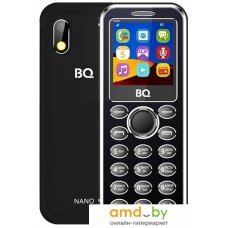 Кнопочный телефон BQ-Mobile BQ-1411 Nano (черный)