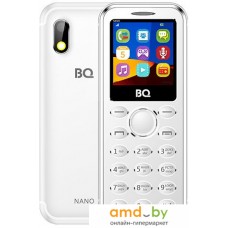 Кнопочный телефон BQ-Mobile BQ-1411 Nano (серебристый)