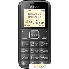 Мобильный телефон Maxvi B2 Black