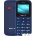 Кнопочный телефон Maxvi B100 (синий). Фото №1