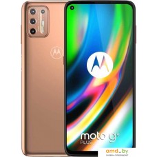 Смартфон Motorola Moto G9 Plus 4GB/128GB (золотистый)