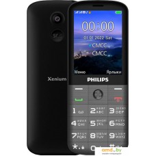 Кнопочный телефон Philips Xenium E227 (темно-серый)