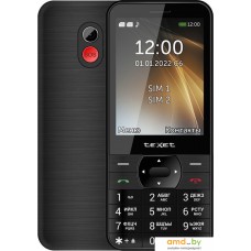 Кнопочный телефон TeXet TM-423 (черный)