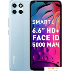 Смартфон Infinix Smart 6 HD 2GB/32GB (голубой)