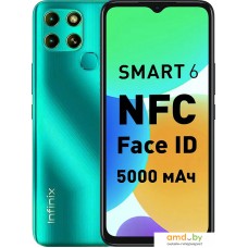 Смартфон Infinix Smart 6 NFC 2GB/32GB (зеленый)