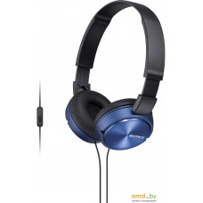 Наушники Sony MDR-ZX310AP (синий)