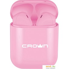 Наушники CrownMicro CMTWS-5005 (розовый)