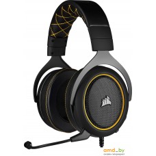 Наушники Corsair HS60 Pro Surround (черный/желтый)