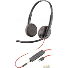 Офисная гарнитура Plantronics Blackwire C3225 USB-C