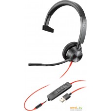 Офисная гарнитура Plantronics Blackwire 3315 MS USB-A