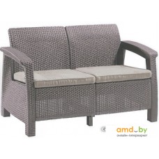 Садовый диван Keter Corfu Love Seat 227644 (капучино)