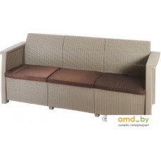 Садовый диван Keter Toledo Love Seat Max 254012 (капучино)