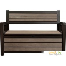 Скамейка Keter Hudson Brushed Bench (коричневый)