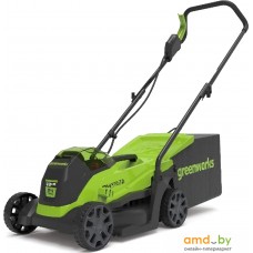 Газонокосилка Greenworks GD24LM33K4 2516107UB (с 1-м АКБ)