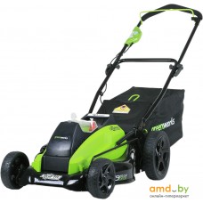 Колёсная газонокосилка Greenworks GD40LM45 (без АКБ)