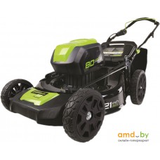 Газонокосилка Greenworks GD80LM51 (без АКБ)