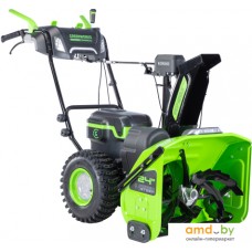 Снегоуборщик Greenworks GD82ST56 (без АКБ и ЗУ)