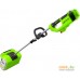 Снегоуборщик Greenworks GD40SSK4 (с АКБ 4000 mAh). Фото №1